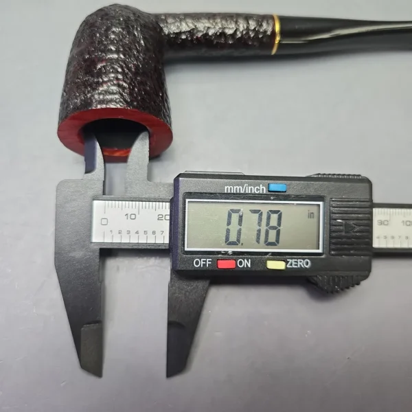 Savinelli Roma 401 Partially Rusticated Dublin (6mm) (New) - Image 12