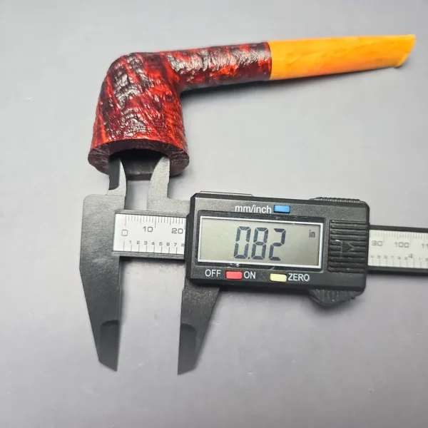 BriarWorks Classic C61 Crimson Sandblasted Dublin (New) - Image 12
