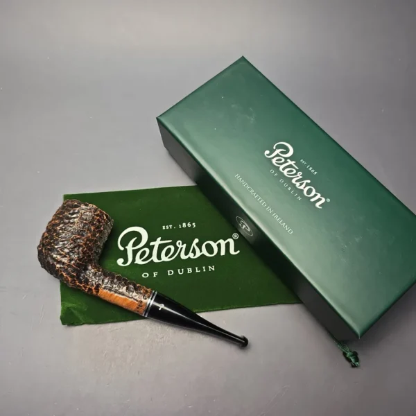 Peterson Dublin Filter 106 Rusticated Billiard (9mm) (New) - Image 14