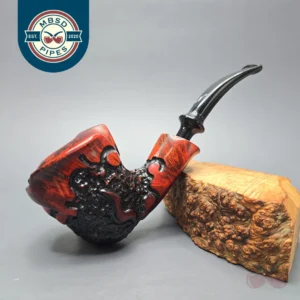 Nording Moss Large Partially Rusticated Freehand (Unsmoked Estate)