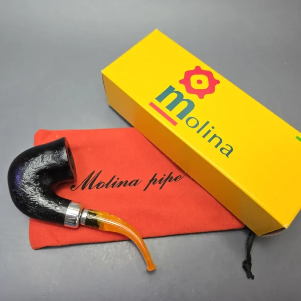 Molina Ambra NC1 Sandblasted Calabash (9mm) (New) - Image 14