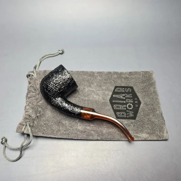 BriarWorks Classic C131 Dark Sandblasted Pot (New) - Image 12