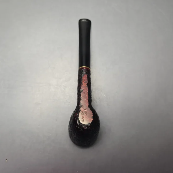 Savinelli Roma 401 Partially Rusticated Dublin (6mm) (New) - Image 9