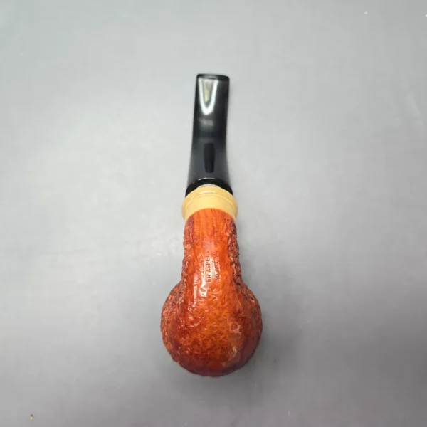 Ser Jacopo (Pre-1997) Rowlette Delecta Wax Drip Bent Egg with Horn and Silver (Estate) - Image 10