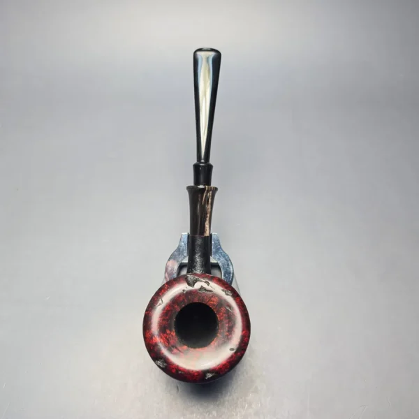 J. Mouton Partially Sandblasted Dublin with Buffalo Horn and Brass (Estate) - Image 9