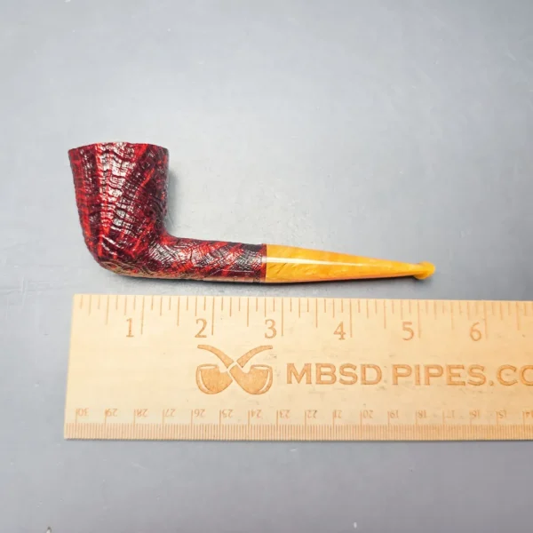 BriarWorks Classic C61 Crimson Sandblasted Dublin (New) - Image 11