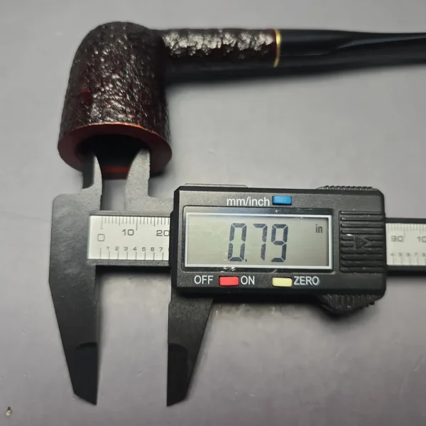 Savinelli Roma 401 Partially Rusticated Dublin (6mm) (New) - Image 12