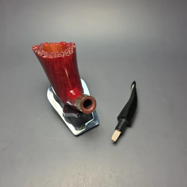 Savinelli Autograph (5) Smooth Stack Dublin with Silver (6mm) (Unsmoked Estate) - Image 14