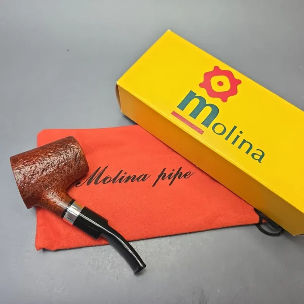 Molina Alba Sandblasted Light Brown MV3 Poker (9mm) (New) - Image 14