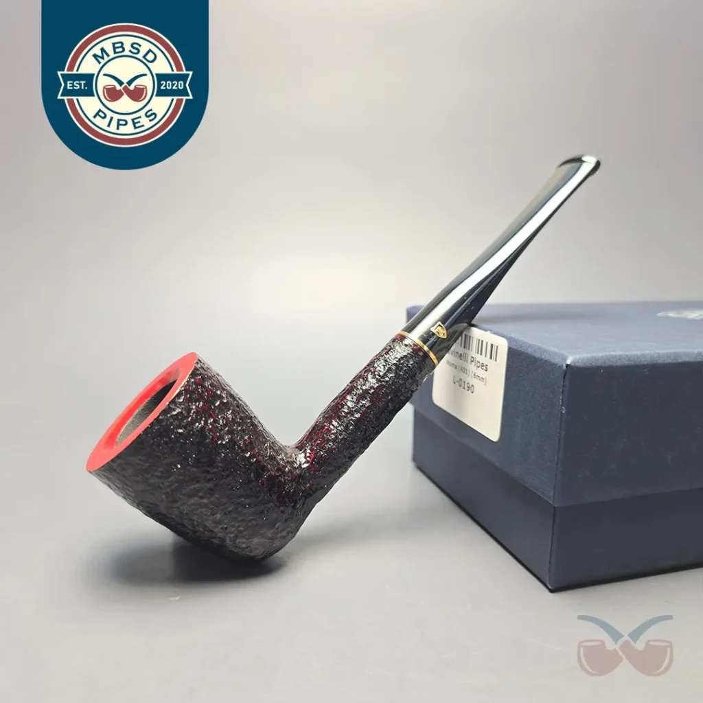 Savinelli Roma 401 Partially Rusticated Dublin (6mm) (New)