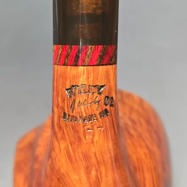 Randy Wiley Large Feather Carved Freehand (Estate) - Image 4