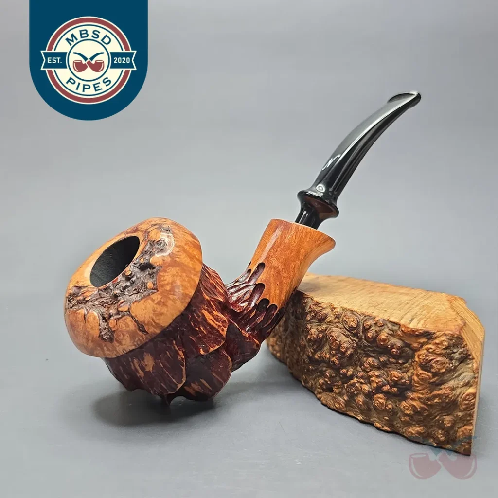 Nording Spruce Cone Partially Rusticated Freehand (Unsmoked Estate)