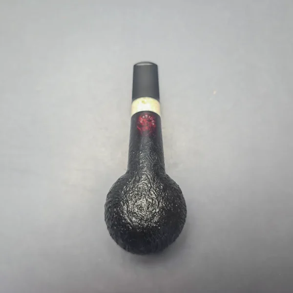 Abe Herbaugh Partially Sandblasted Billiard with Horn (Estate) - Image 9