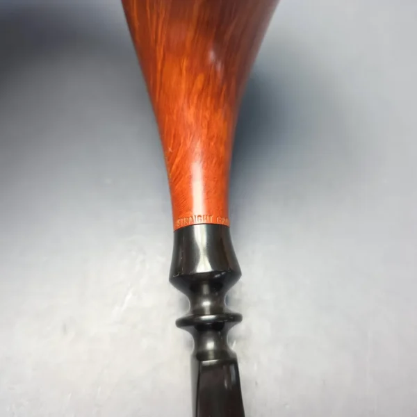 W.O. Larsen (c.1960s) Straight Grain (2) Large Smooth Freehand Horn (Estate) - Image 9