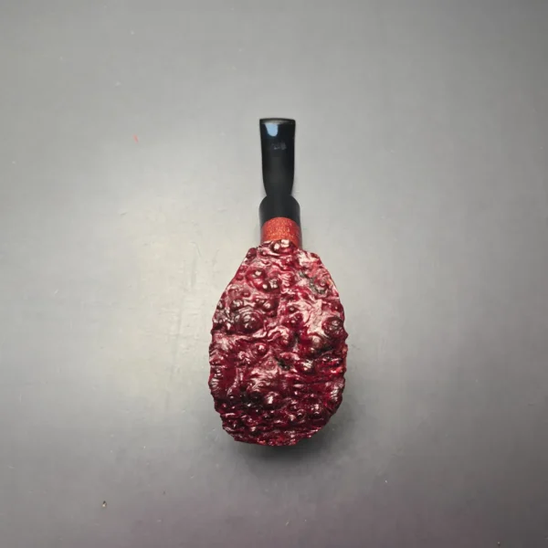 Poul Winslow Crown Viking Partially Rusticated Volcano Sitter (Estate) - Image 5