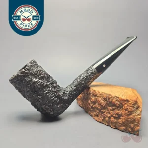 Castello (c.1950s-60s) Sea Rock Briar 74 (SK) Rusticated Stack Billiard (Estate)