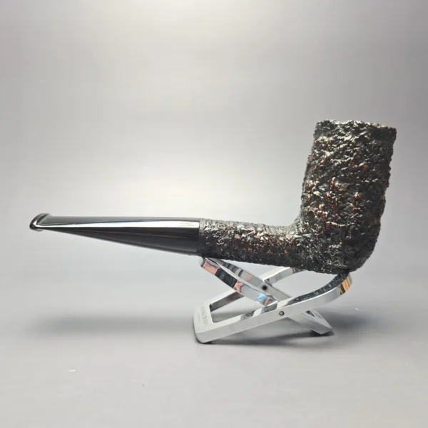 Castello (c.1950s-60s) Sea Rock Briar 74 (SK) Rusticated Stack Billiard (Estate) - Image 4