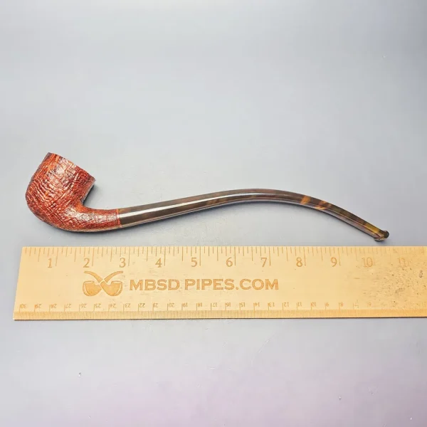 BriarWorks Classic C131XL Crimson Sandblasted Churchwarden Pot (New) - Image 10