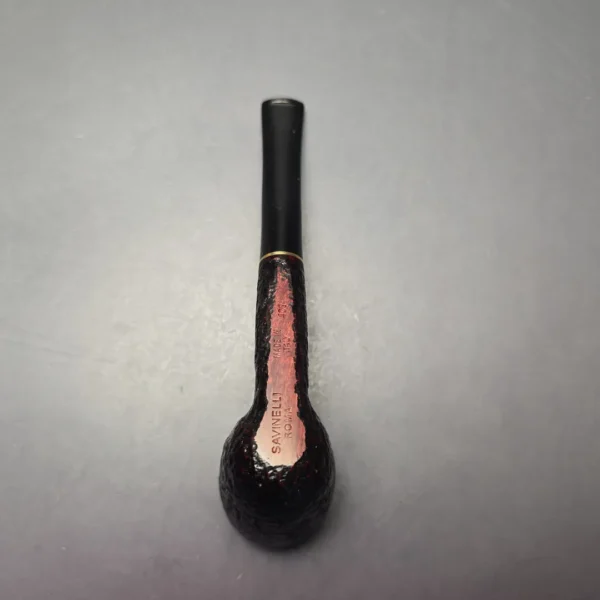 Savinelli Roma 401 Partially Rusticated Dublin (6mm) (New) - Image 9