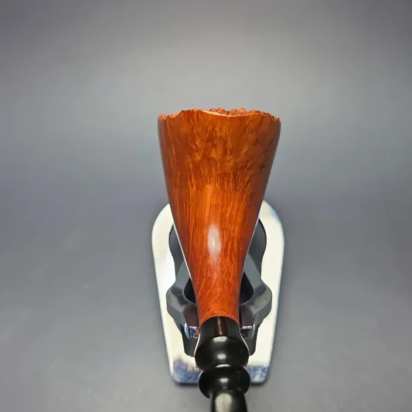 W.O. Larsen (c.1960s) Straight Grain (2) Large Smooth Freehand Horn (Estate) - Image 5