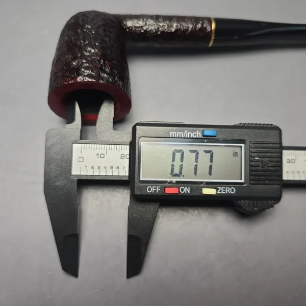 Savinelli Roma 401 Partially Rusticated Dublin (6mm) (New) - Image 12