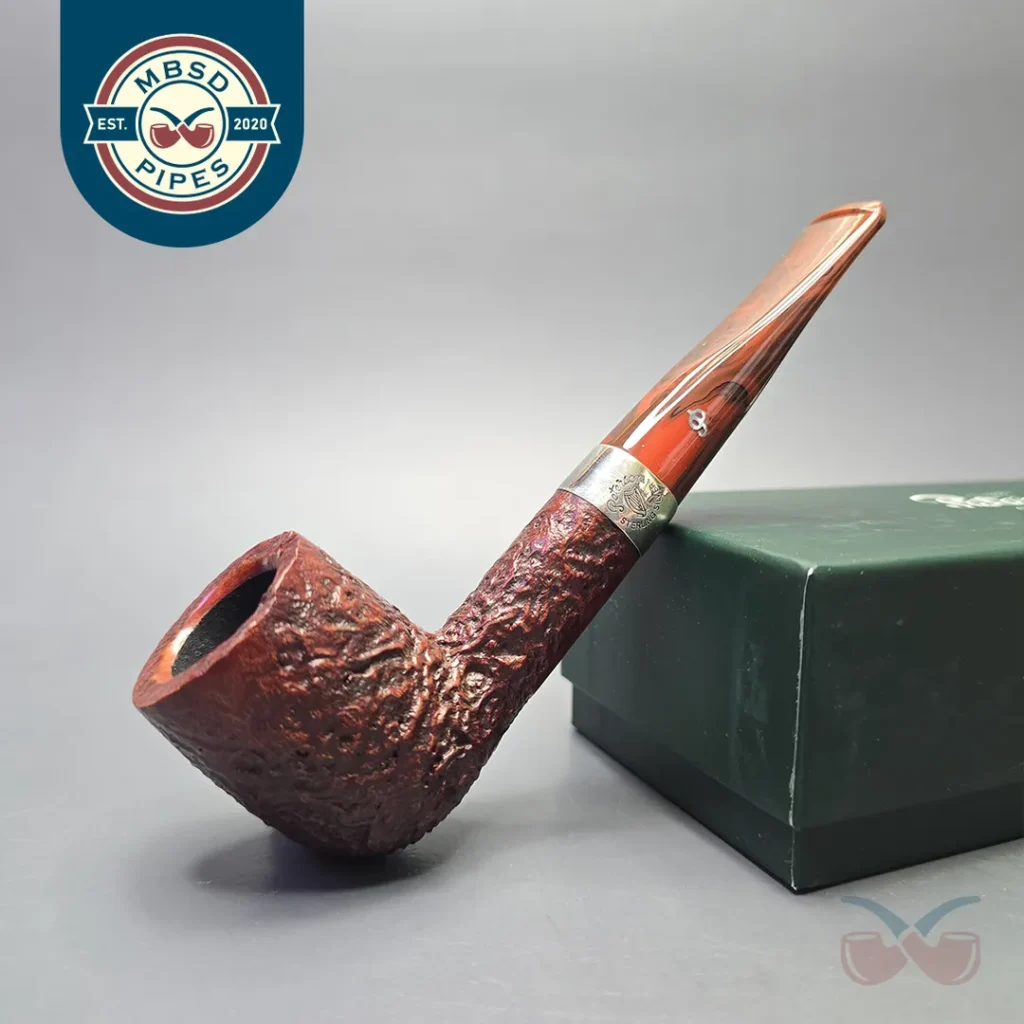 Peterson Irish Harp 106 Sandblasted Billiard with Silver (New)