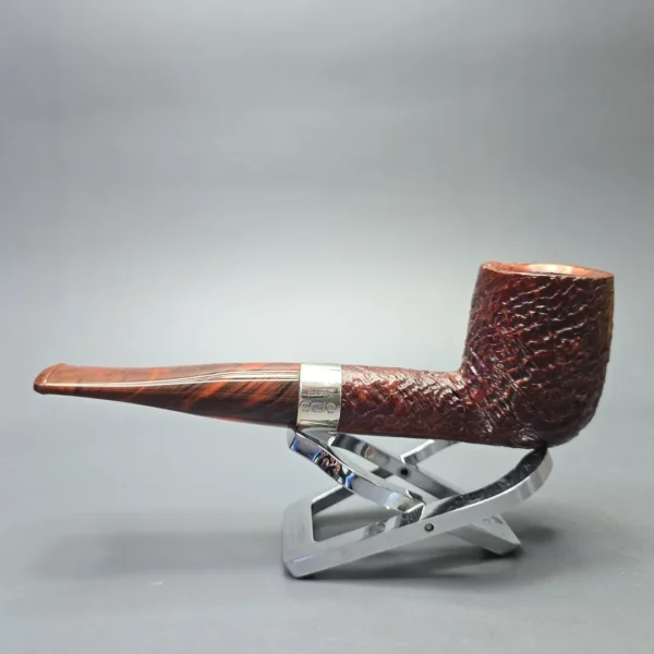 Peterson Irish Harp 106 Sandblasted Billiard with Silver (New) - Image 4