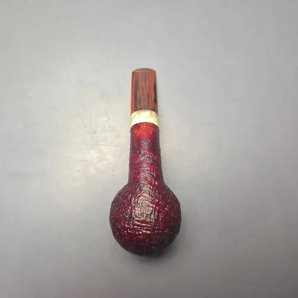 Abe Herbaugh Sandblasted Billiard with Musk Ox Horn (Estate) - Image 9