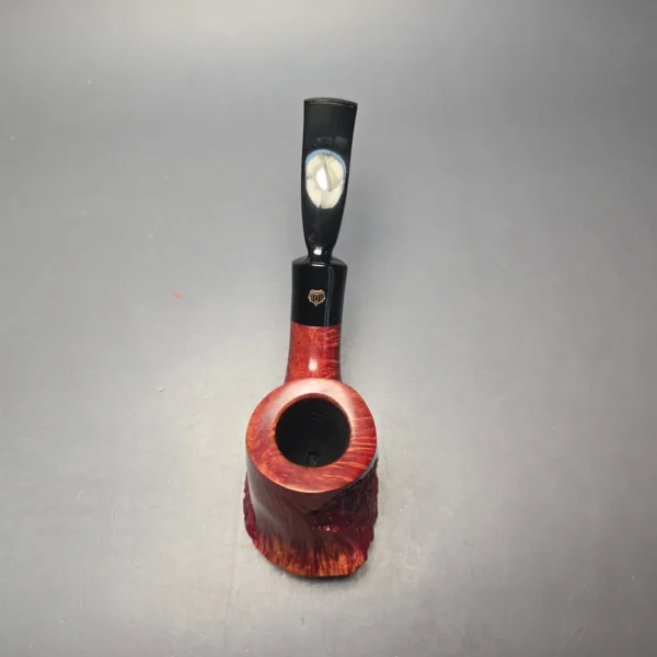 Poul Winslow Crown Viking Partially Rusticated Volcano Sitter (Estate) - Image 6