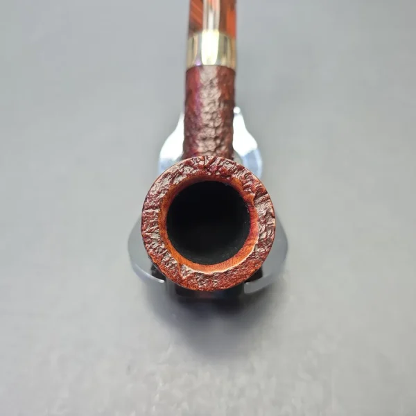 Peterson Irish Harp 106 Sandblasted Billiard with Silver (New) - Image 6