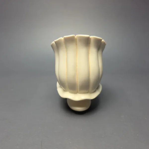 MBSD Meerschaum Premier (by Emre Bay) Smooth Fluted Vase with Cumberland and Briar-Mortise (New) - Image 4
