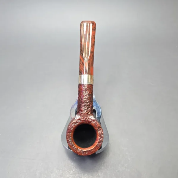Peterson Irish Harp 106 Sandblasted Billiard with Silver (New) - Image 8