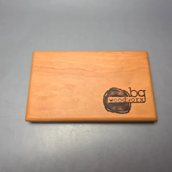 BGWoodworx Small Cherry Wood Tobacco Tray (New) - Image 6