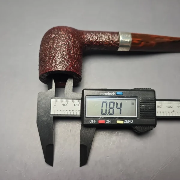 Peterson Irish Harp 107 Sandblasted Billiard with Silver (New) - Image 11