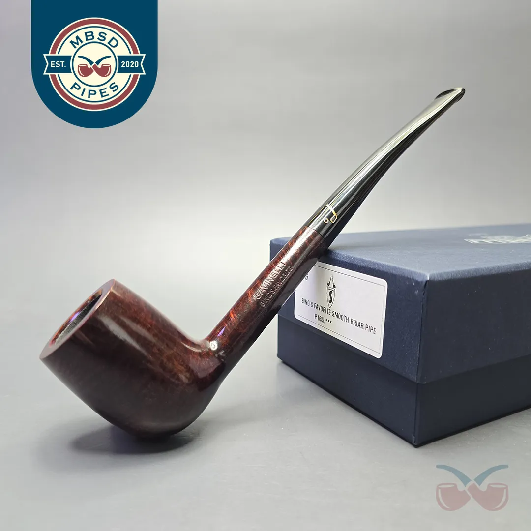 Savinelli Bing's Favorite Smooth Billiard (6mm) (New)