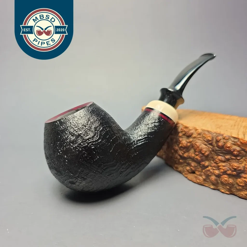 Qi Studio Partially Sandblasted Brandy with Ivorite (New)