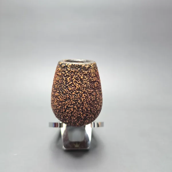 Nording Large Rusticated African Block Meerschaum Brandy with Silver (Estate) - Image 3