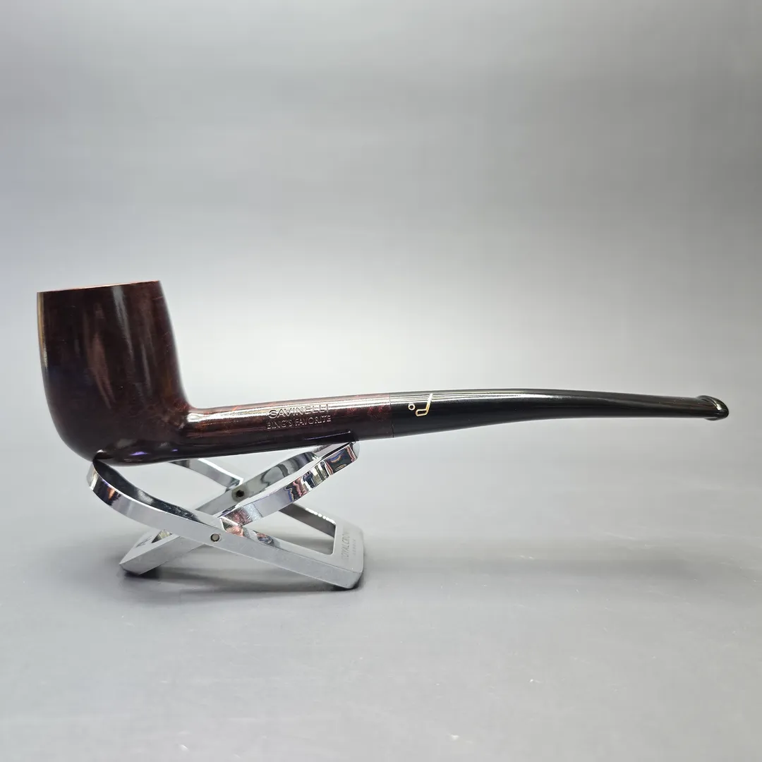 Savinelli Bing's Favorite Smooth Billiard (6mm) (New) - Image 2