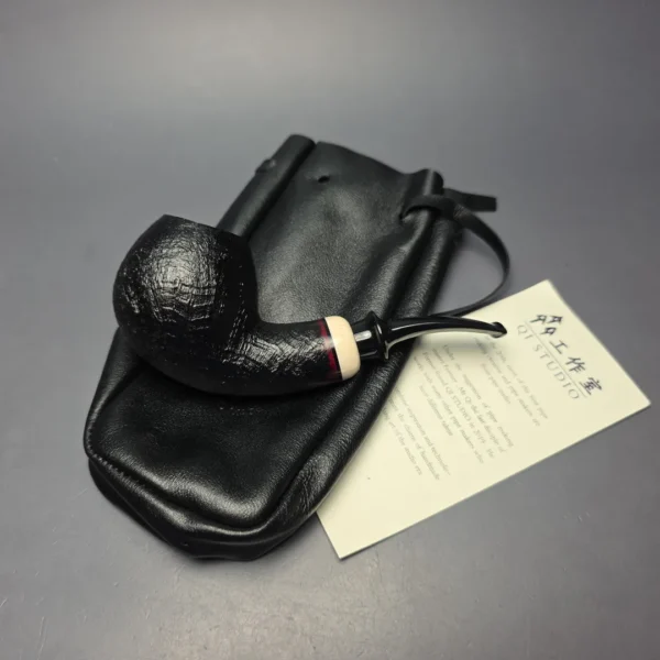 Qi Studio Partially Sandblasted Brandy with Ivorite (New) - Image 11