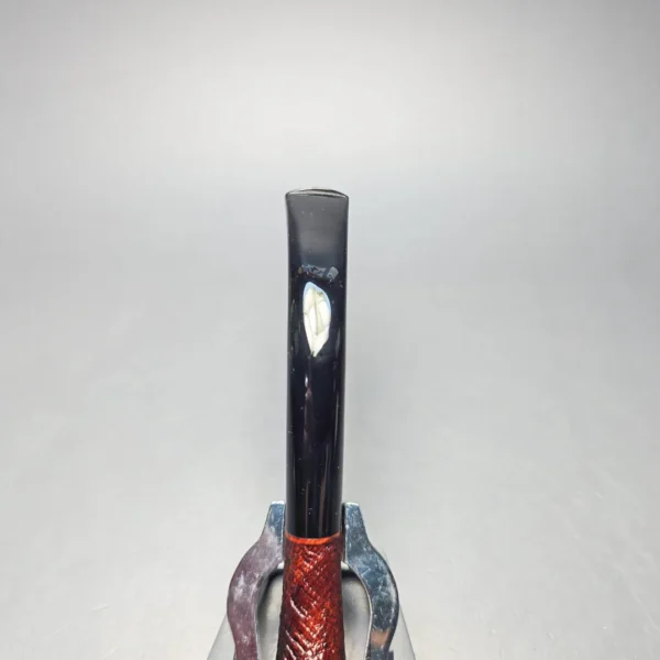 BriarWorks Classic C13 Crimson Sandblasted Bent Billiard (New) - Image 6