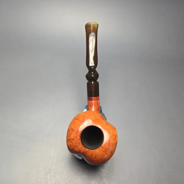 Randy Wiley Large Feather Carved Freehand (Estate) - Image 6