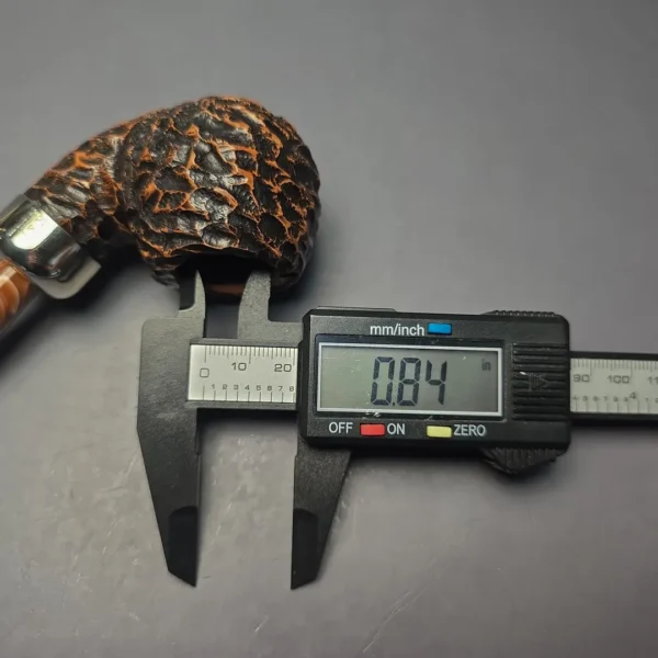 Peterson Derry XL02 Rusticated Bent Apple (New) - Image 11