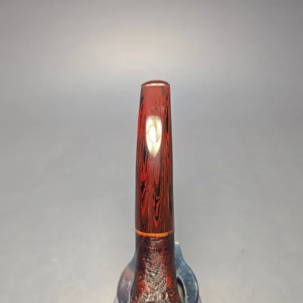 Nate Rose Sandblasted "Cardinal" Bent Billiard (Estate) - Image 5