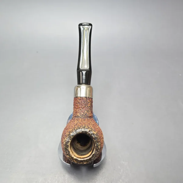 Nording Large Rusticated African Block Meerschaum Brandy with Silver (Estate) - Image 8