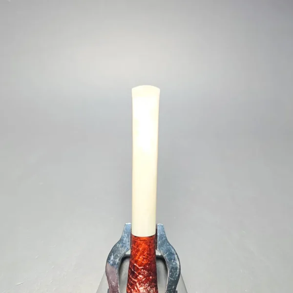 BriarWorks Classic C13 Crimson Sandblasted Bent Billiard (New) - Image 7