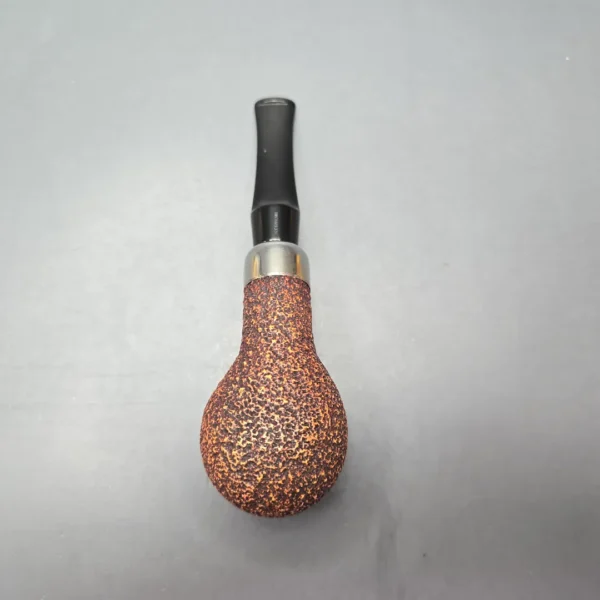 Nording Large Rusticated African Block Meerschaum Brandy with Silver (Estate) - Image 9