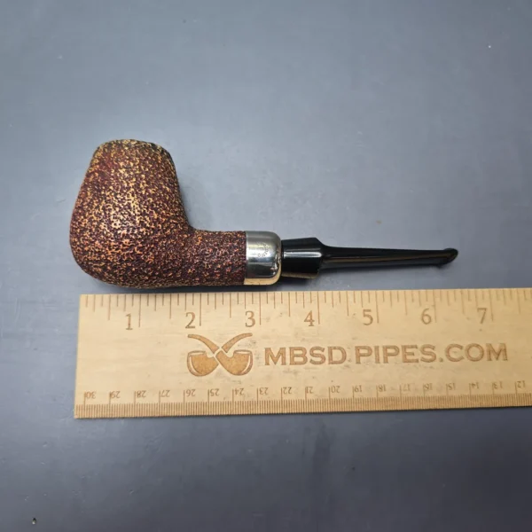 Nording Large Rusticated African Block Meerschaum Brandy with Silver (Estate) - Image 11