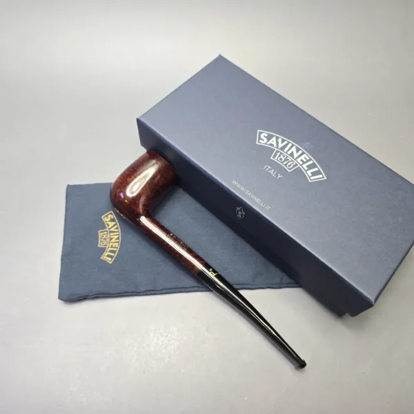 Savinelli Bing's Favorite Smooth Billiard (6mm) (New) - Image 14