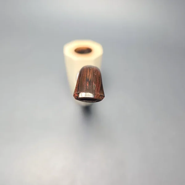 Fikri Baki Large Paneled Cherrywood Sitter with Acrylic and Cumberland (Estate) - Image 12