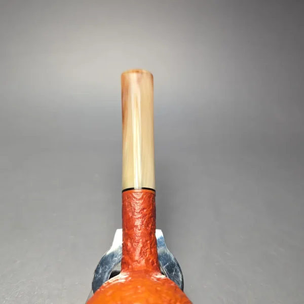 Sebastian Heck Sandblasted Devil Anse with Horn Stem (Estate) - Image 7